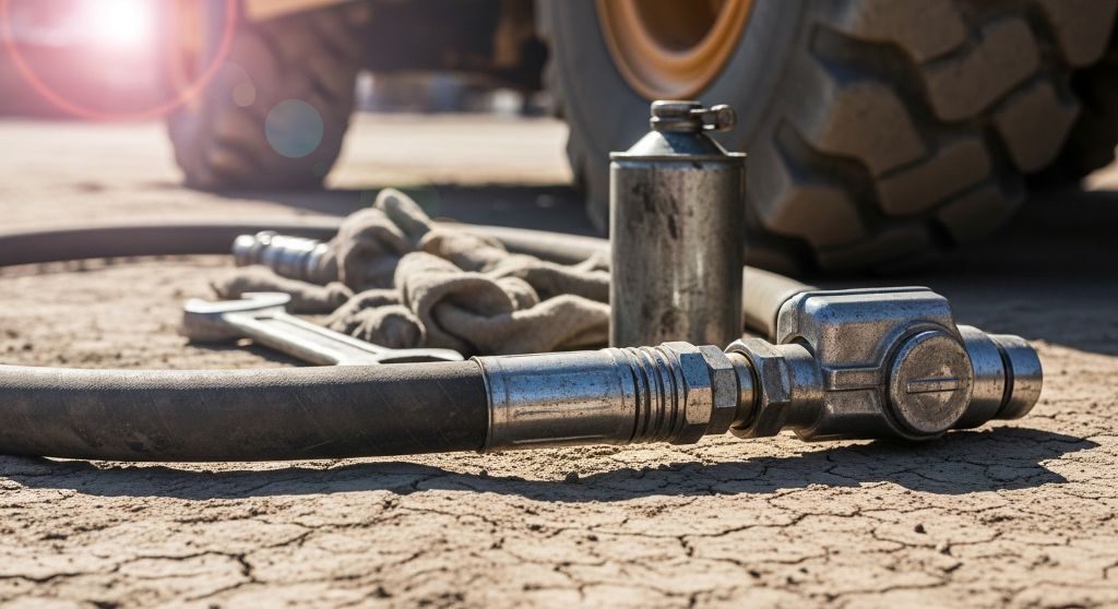 Extracción de combustible equivocado en Rascafría